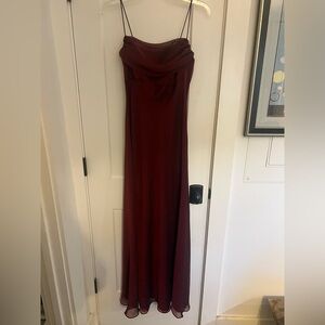 Maroon Dress